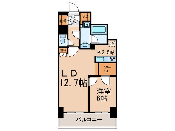 キャナルスクウェア豊洲の物件間取画像